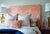 China Seas Fabric: Arbre de Matisse Reverse - Custom Camel on Tinted 100% Linen