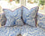 China Seas Fabric: Arbre de Matisse - Custom Lavender on White 100% Linen