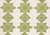 Home Couture Fabric: Argentine - Custom Moss / Olive Green on Ecru 100% Linen