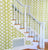 Quadrille Wallpaper: Brighton - Custom Rainforest Green on White Paper (5 yard minimum)