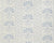 Quadrille Fabric: Chantilly Stripe - Custom Soft Windsor Blue on Tinted Belgian Linen / Cotton