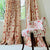 China Seas Fabric: Cirebon - Custom Burnt Orange on 100% Linen