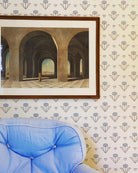 Clementine Allover wallpaper, John Knott and John Fondas