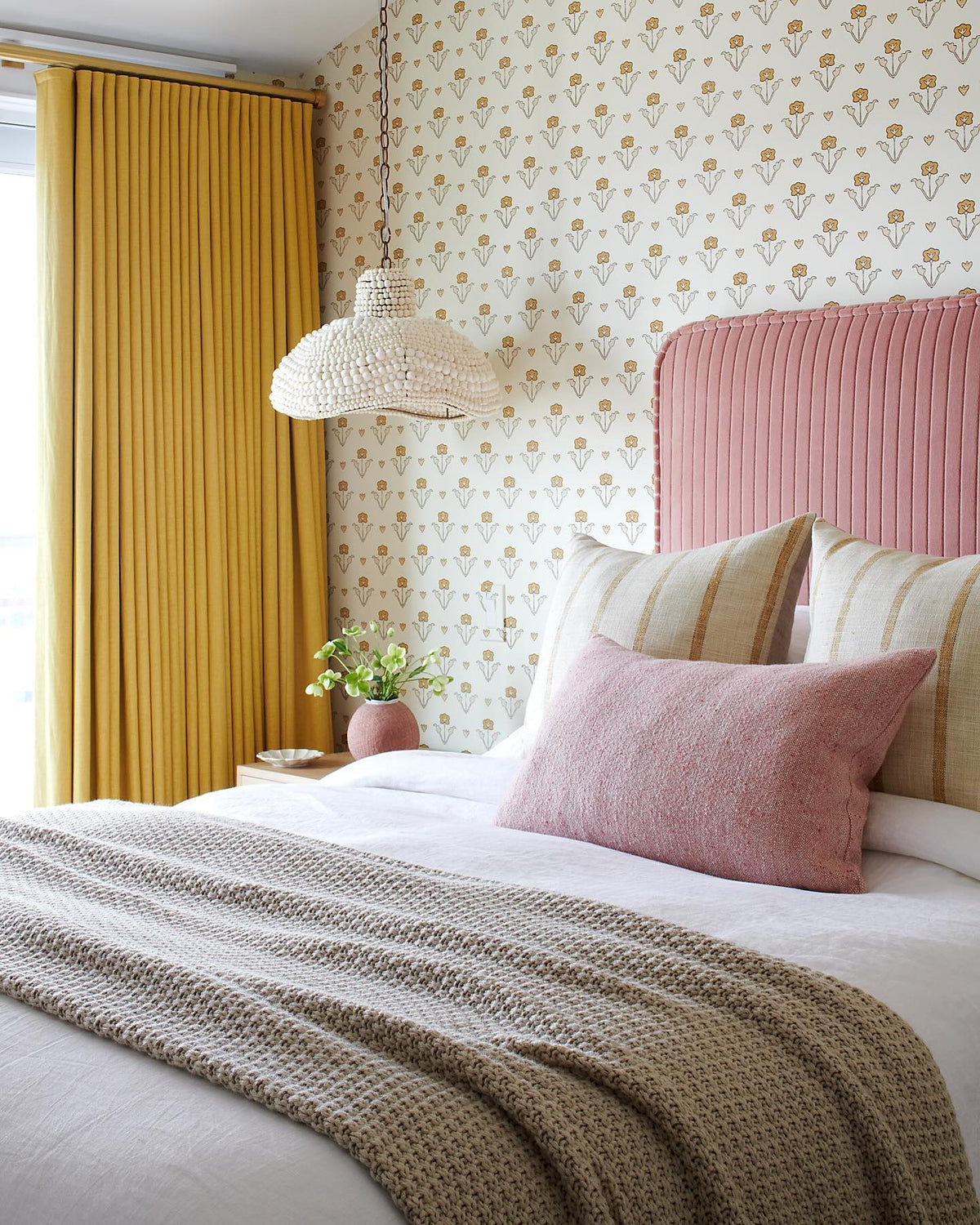 Home Couture Clementine Allover wallpaper, Stephanie Kraus Designs
