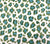China Seas Fabric: Conga Line - Custom Moss / Aqua on Tinted Belgian Linen / Cotton (Copy)