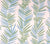 Quadrille Fabric: Lulu DK Riviera - Custom Icy Blue / Icy Green on White Linen / Cotton