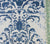 Quadrille Fabric: Tropical Damask - Custom Blue on Westover