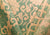 China Seas Fabric: Florals - Custom Jungle Green on Tinted Belgian Linen / Cotton