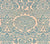 Home Couture Fabric: Principessa - Custom Turquoise on Tan 100% Linen