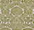 Home Couture Fabric: Principessa - Custom Apple Green on Tan 100% Linen