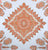 Home Couture Fabric: Persepolis - Custom Melon / Camel on White Suncloth (OUTDOOR)