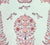 Home Couture Fabric: Kalamkari Allover -Custom Dark Pinks on White Linen