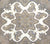 Home Couture Fabric: Parsa - Custom Slate Brown / Lavender / Yellow on Ecru 100% Linen