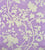 Quadrille Fabric: Happy Garden Background - Custom Lavender on Tinted Belgian Linen / Cotton