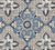 China Seas Fabric: New Batik - Custom Zibby Blue / Brown on Cream Suncloth