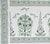 Home Couture Fabric: Kalamkari Border - Custom Sage / Feather Green on Tinted 100% Linen