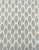 Quadrille Fabric: Adras - Custom Blue on Tinted 100% Linen