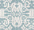 China Seas Fabric: Island Ikat - Custom Dark Zibby Blue on White Belgian Linen / Cotton