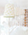 China Seas Fabric: Island Palms - Custom Apricot on Tinted Belgian Linen / Cotton