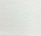 Quadrille Fabric: Sybil - Custom Pale Aqua on Tinted Belgian Linen/Cotton