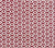China Seas Fabric: Kyoto - Custom Red on Tinted Belgian Linen / Cotton