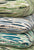 Quadrille Fabric: Ocean - Custom Multi Ice Blue on White Belgian Linen / Cotton