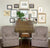 China Seas Wallpaper: Lyford Diamond Blotch - Custom French Blue on White Paper (FIVE YARD MINIMUM)