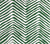 Alan Campbell Fabric: Petite Zig Zag - Custom Leaf Green on White Suncloth