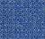 China Seas Fabric: Melong Batik Reverse - Custom Royal Blue on White Belgian Linen / Cotton