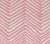 Alan Campbell Fabric: Zig Zag - Custom Pink on Tinted Belgian Linen / Cotton