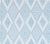 Alan Campbell Wallpaper: Safari Embroidery - Custom Soft Windsor Blue on White Patent Vinyl