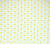 China Seas Fabric: Kyoto Two Color - Custom Turquoise / Yellow on White Belgian Linen / Cotton