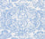 Decorative light blue pattern on a white background