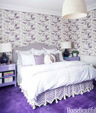 Tableau-wallpaper-Aga-bed-skirt-Nicolette-Horn-House-Beautiful-October-2013