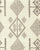 Alan Campbell Fabric: Vacances - Custom New Brown on Tinted Belgian Linen / Cotton
