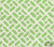 China Seas Fabric: Edo II - Custom Grass Green on White Belgian Linen / Cotton