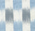 China Seas Fabric: II Blue Ikat - Custom Grayish / Windsor on White Belgian Linen / Cotton