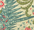Quadrille Fabric: Les Indiennes Multicolor - Custom Multi Old Teal, Salmon, Red, Green on Belgian Linen / Cotton