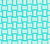 China Seas Fabric: Key West - Custom Multi Turquoise / Aqua on White Linen / Cotton