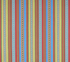 Quadrille Woven: Vladimir - Multi Blue / Red Stripes (Imported from France)