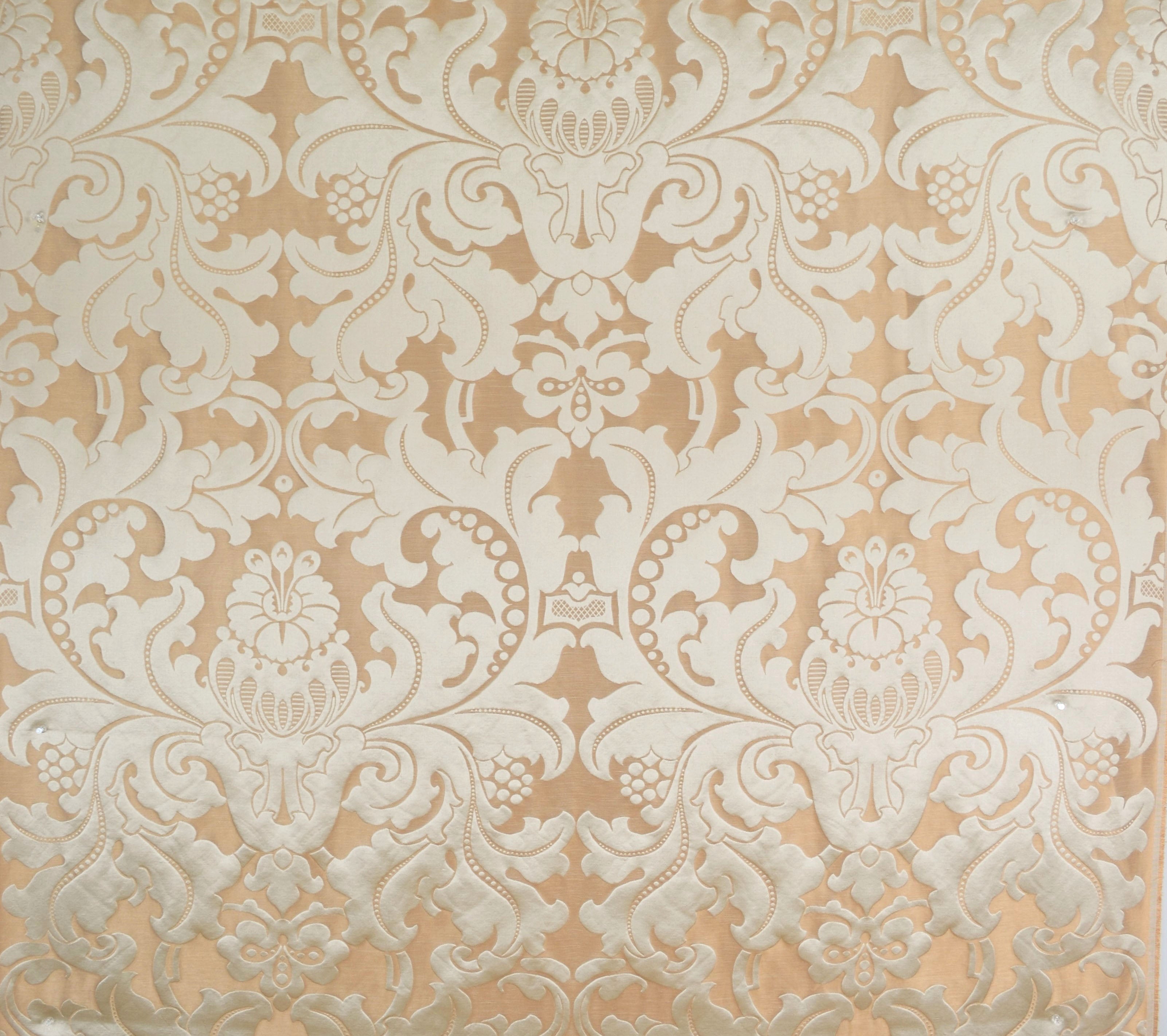 Quadrille Woven: Da Vinci - Taupe (Imported from Italy)