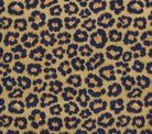 Quadrille Woven: Jaguana - Black / Brown on Gold; 100% Viscose, Imported from France