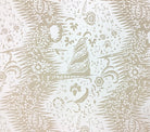 Quadrille Prints: Les Indiennes One Color - Custom White on Vellum Suncloth (Outdoor Quality)