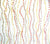 China Seas Fabric: Ginza - Custom Peach / Yellow / Beige on White 100% Belgian Linen