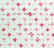 China Seas Fabric: Sunnyjim Geometric - Custom Multi Pinks on Light Tint Belgian Linen/Cotton detail