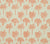 China Seas Fabric: Island Palms - Custom Apricot on Tinted Belgian Linen/Cotton detail