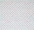 Alan Campbell Fabric: Kells II - Custom Magenta / Sky Blue on White Belgian Linen/Cotton