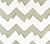Alan Campbell Fabric: Montecito Zig Zag - Custom Grays on White 100% Silk Taffeta