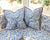 China Seas Fabric: Arbre de Matisse - Custom Window Pane on White 100% Linen