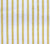 China Seas Fabric: Chapelle Stripe - Yellow on White Cotton Sateen